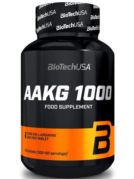 BioTech USA 100% AAKG 1000 100 таб