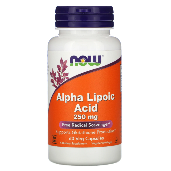 NOW Alpha Lipoic Acid 250 мг 60 кап