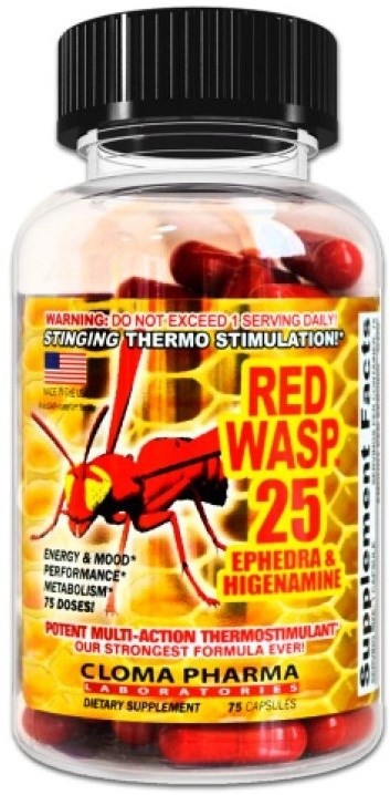 Cloma Pharma Lab Red Wasp 75 кап 