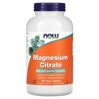 NOW Magnesium Citrate 240 кап