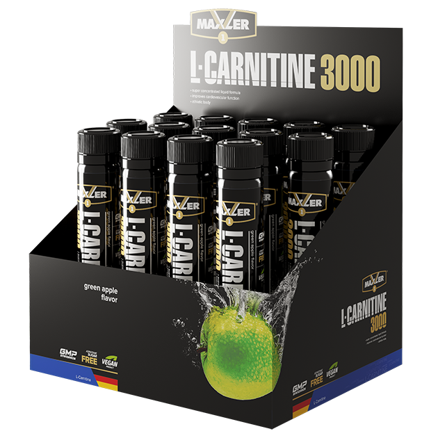 Maxler L-Carnitine 3000 мг 1 шот 25 мл