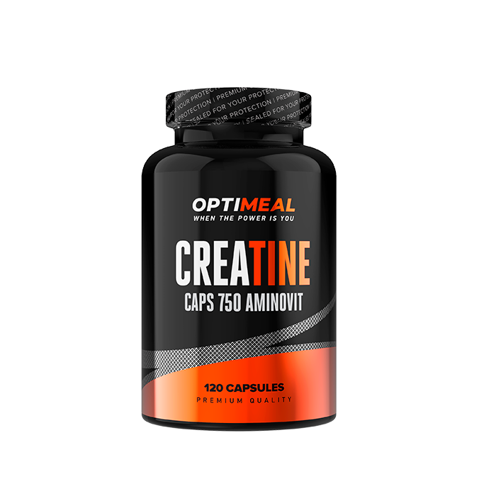 OptiMeal Creatine Monohydrate 750 мг 120 кап 