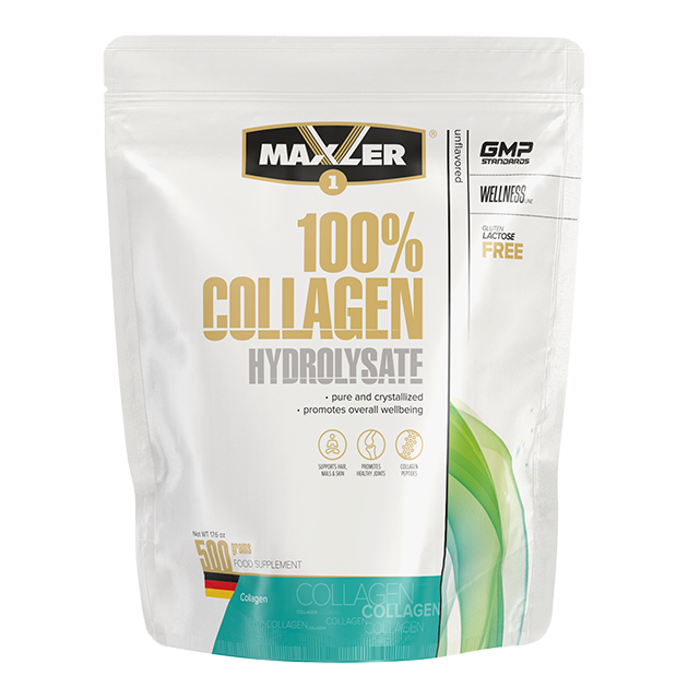 Maxler 100% Collagen Hydrolysate 500 г без вкуса