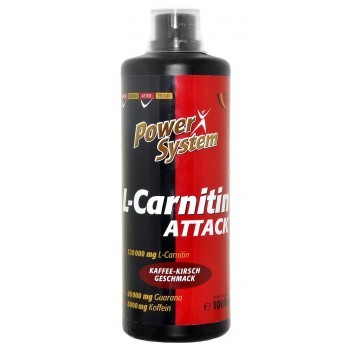 Power System L-Carnitine Attack 3600 (144 000 мг) 1000 мл