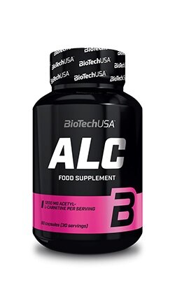 BioTech USA 100% ALC Acetyl L-Carnitine 60 кап