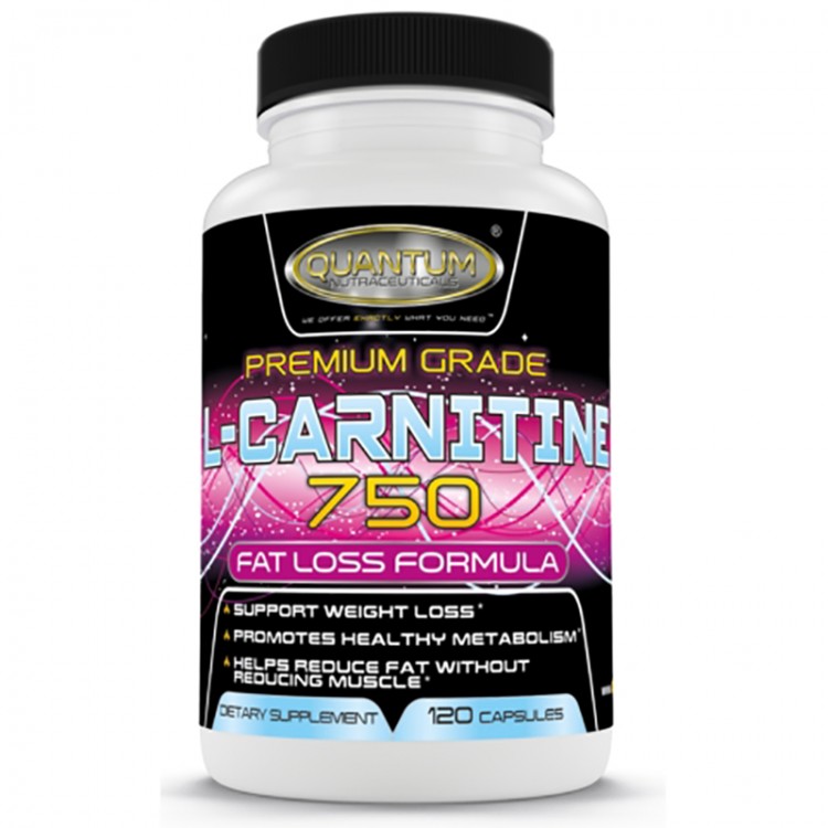 Quantum Nutraceuticals L-CARNITINE 750 мг 120 кап