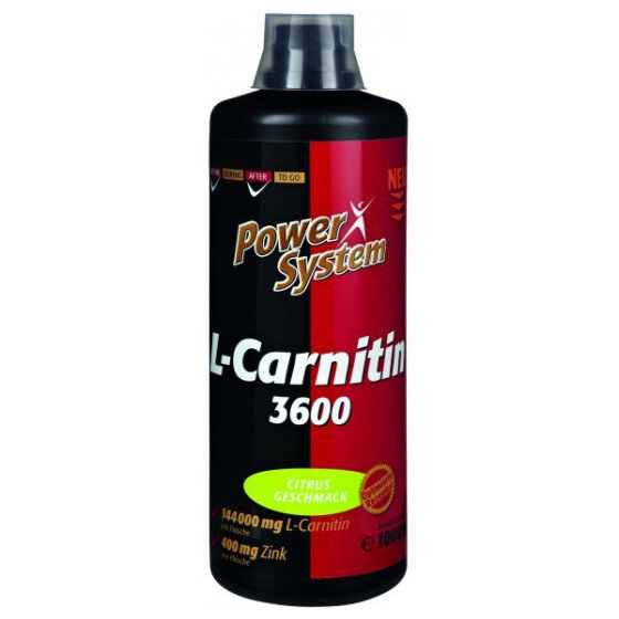 Power System L-Carnitine 3600 (144 000 мг) 1000 мл