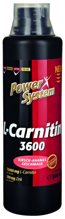 Power System L-Carnitine 3600 (72 000 мг) 500 мл 