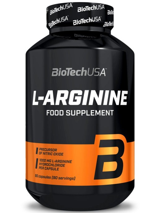 BioTech USA L-Arginine 1650 мг 90 кап