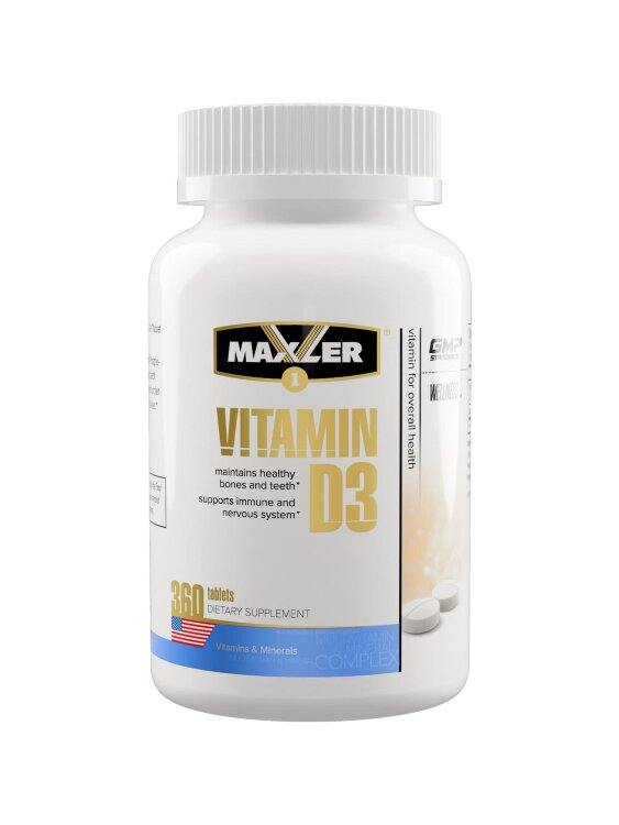 Maxler Vitamin D3 1200 IU 360 таб