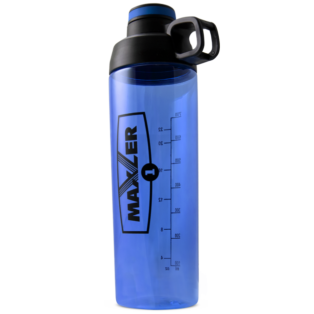 Maxler темно-синяя бутылка с шариком 700 мл