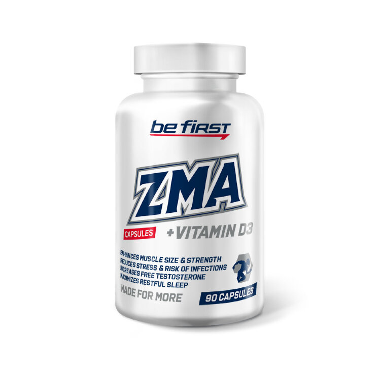 Be First ZMA+Vitamin D3 90 кап