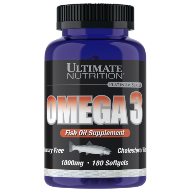 Ultimate Nutrition Omega 3 1000 мг 180 кап
