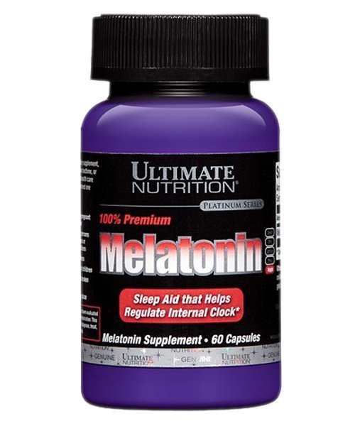 Ultimate Nutrition 100% Premium Melatonin 3 мг 60 кап