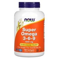 NOW Super Omega 3-6-9 1200 мг 180 кап