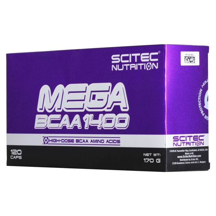 Scitec Nutrition MEGA BCAA 1400 120 кап