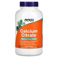 NOW Calcium Citrate 250 таб