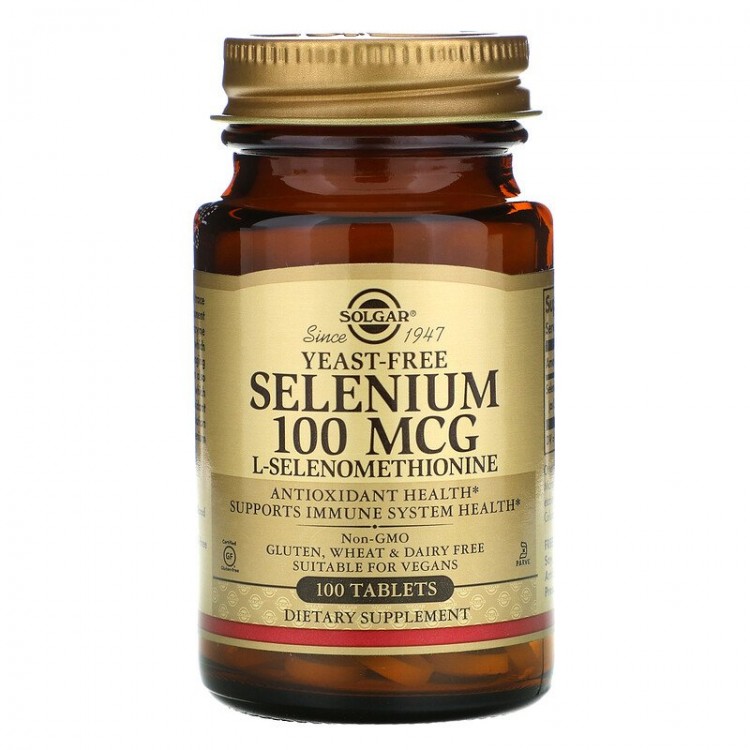 Solgar Selenium 100 мкг 100 таб