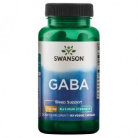 Swanson GABA 750 мг 60 кап