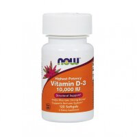 NOW Vitamin D-3 10 000 IU 120 кап