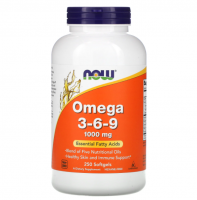 NOW Omega 3-6-9 1000 мг 250 кап