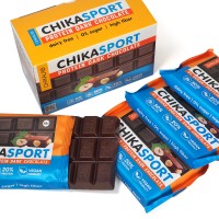 CHIKALAB Шоколад темный с фундуком 100 г 
