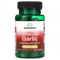 Swanson Full Spectrum Garlic 400 мг 60 кап