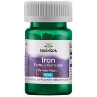 Swanson Iron Ferrous Fumarate 18 мг 60 кап