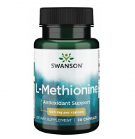 Swanson L-Methionine 500 мг 30 кап