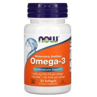 NOW Omega-3 1000 мг 30 кап