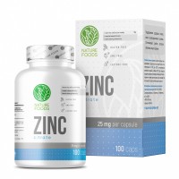 Nature Foods Zinc 25 мг 100 кап