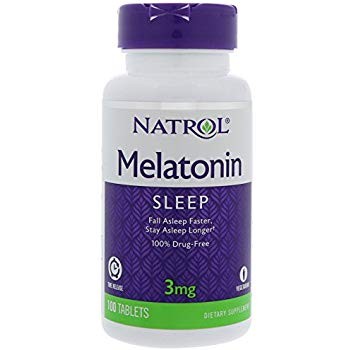 Natrol Melatonin Time Release 3 мг 100 таб 