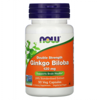 NOW Ginkgo Biloba 120 мг 50 кап