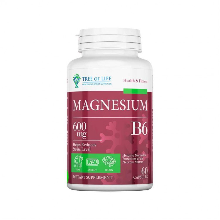 Tree of Life Magnesium B6 60 кап