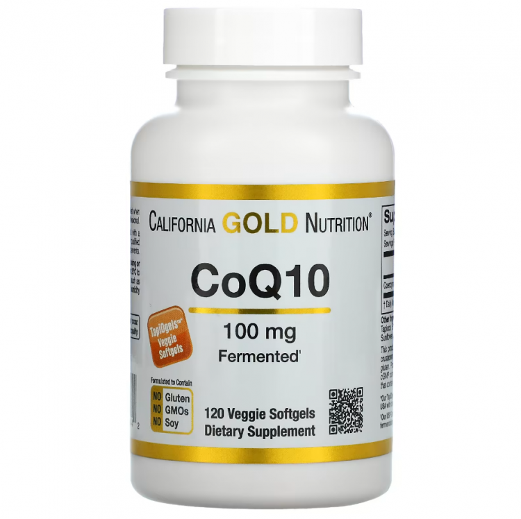California Gold Nutrition CoQ10 100 мг 120 кап