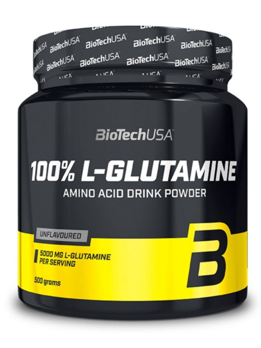 BioTech USA 100% L-Glutamine 500 г