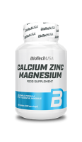 BioTech USA Calcium Zinc Magnesium 100 таб