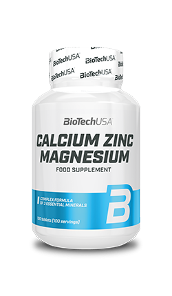 BioTech USA Calcium Zinc Magnesium 100 таб