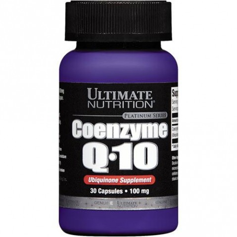 Ultimate Nutrition Coenzyme Q10 100% Premium 100 мг 30 кап