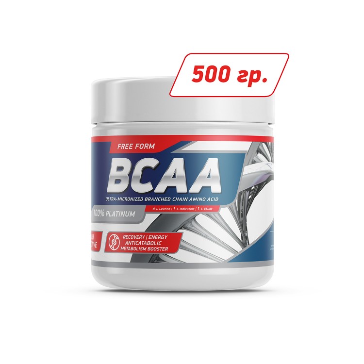 GeneticLab BCAA 500 г без вкуса