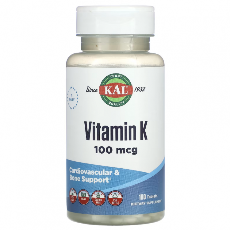 KAL Vitamin K 100 мкг 100 таб
