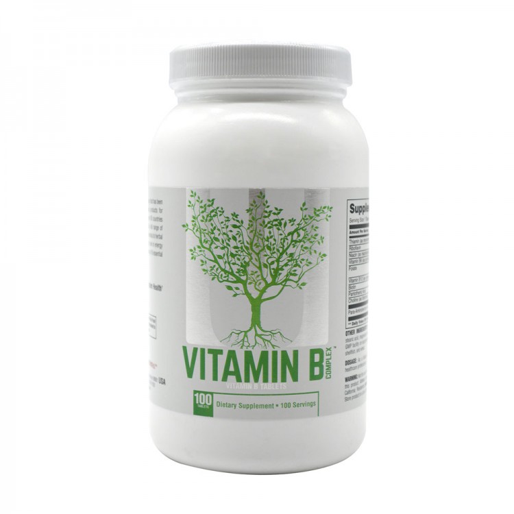 Universal Nutrition Vitamin B Complex 100 таб