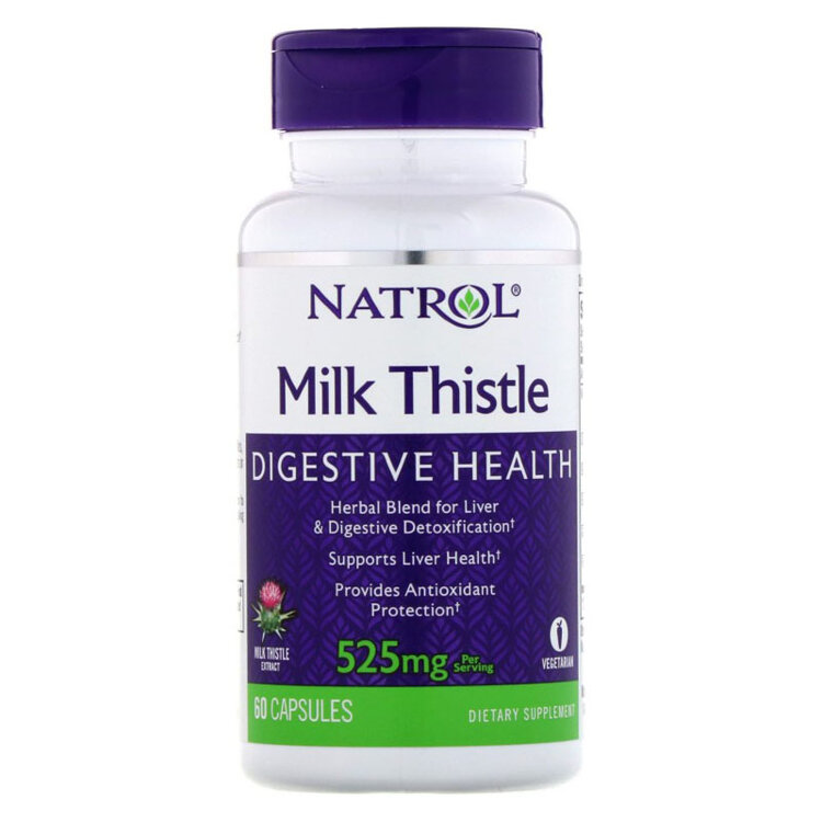 Natrol Milk Thistle Advantage 525 мг 60 кап