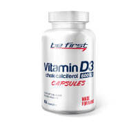 Be First Vitamin D3 600 IU 60 кап