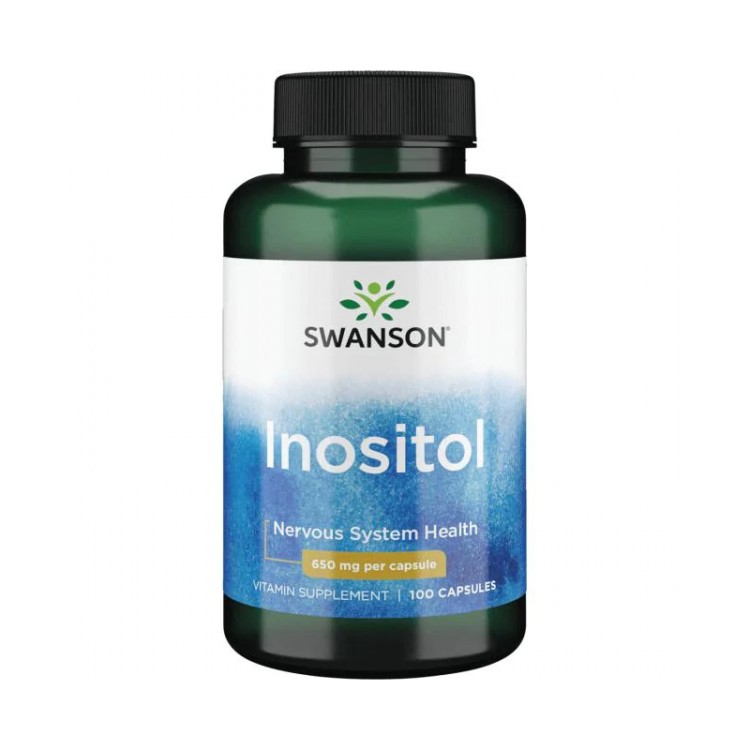 Swanson Inositol (витамин В8) 650 мг 100 кап