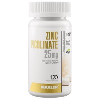 Maxler Zinc Picolinate 25 мг 120 кап