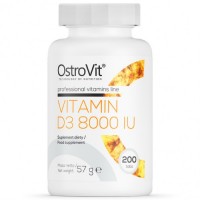 OstroVit Vitamin D3 8000 IU 200 таб