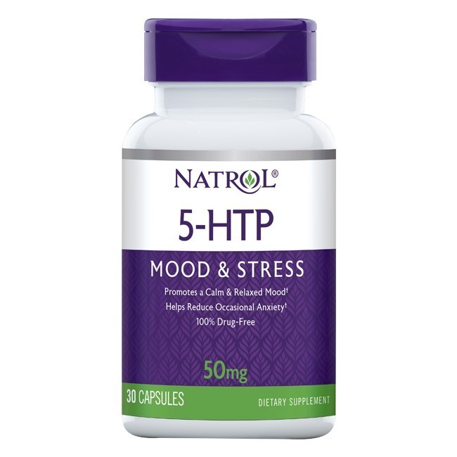 Natrol 5-HTP 50 мг 30 кап
