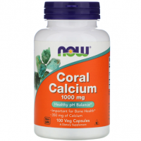 NOW Coral Calcium 1000 мг 100 кап