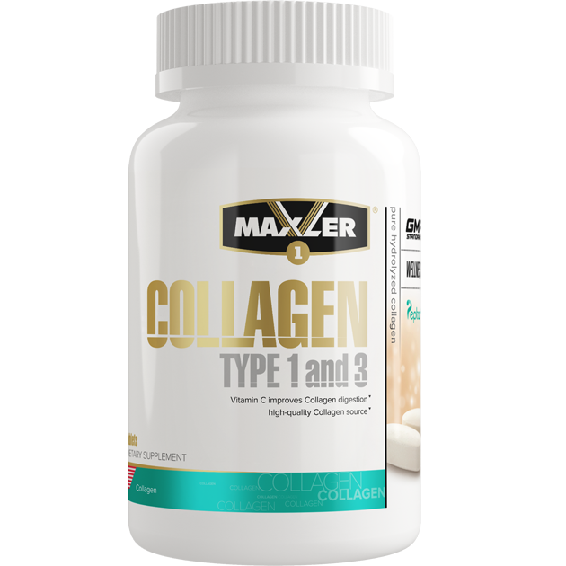 Maxler Collagen Type I & III 90 таб 